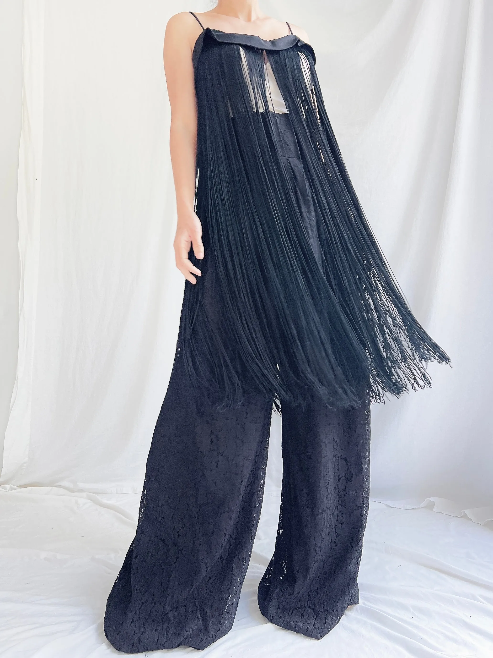 1950s Fringe Tunic - M