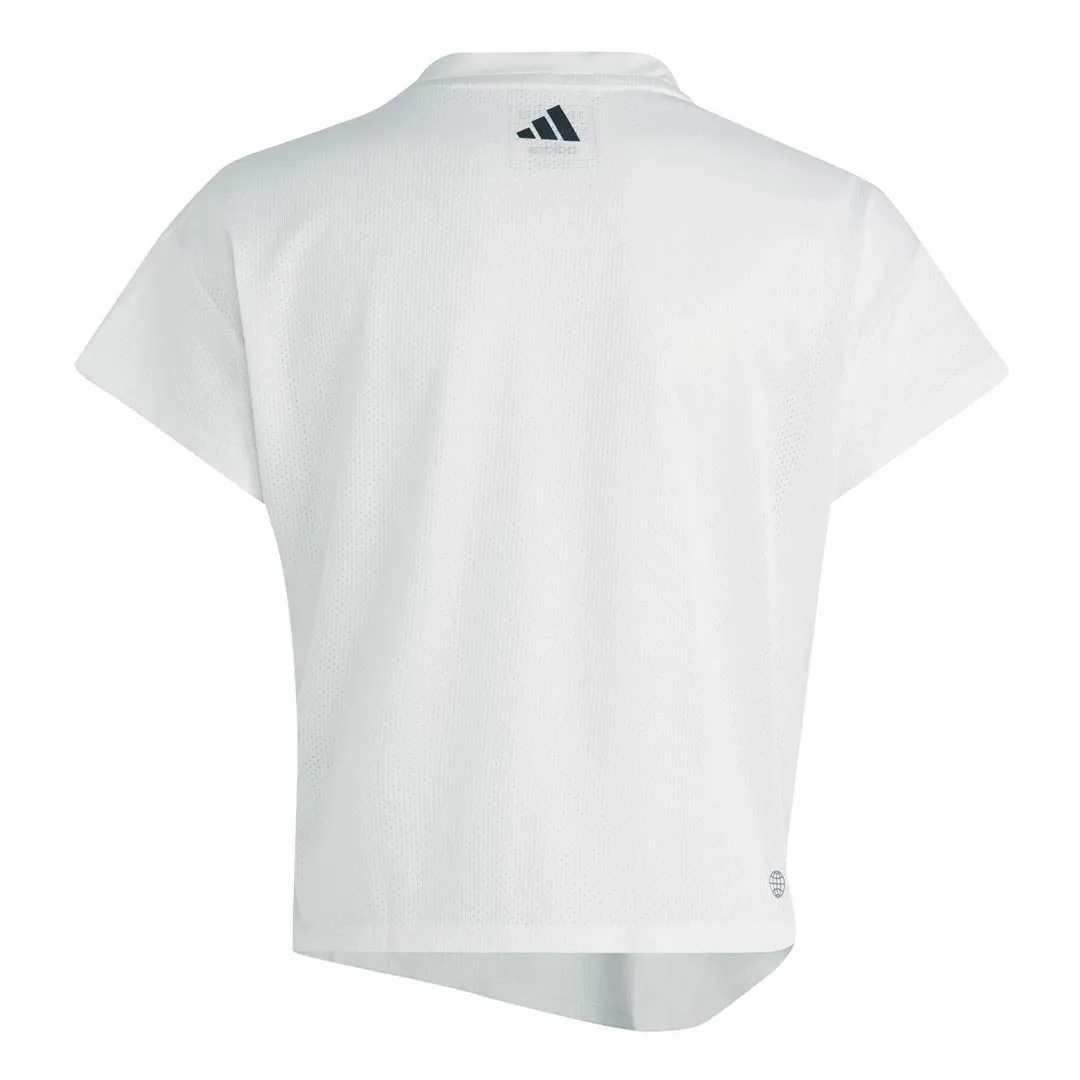 adidas - Girls' (Junior) 3-Stripes HIIT Quickburn T-Shirt (IA0391)