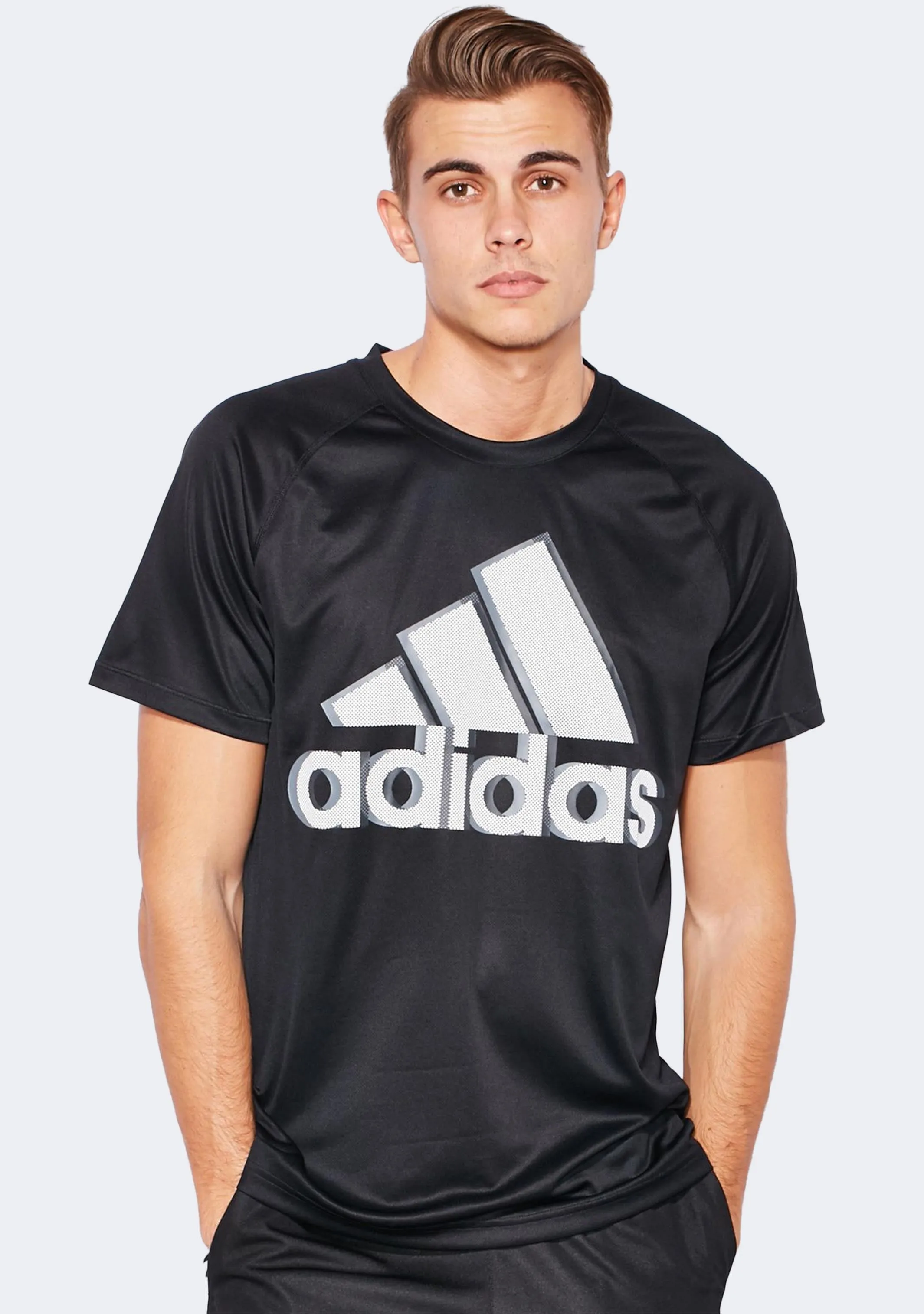 Adidas Men's Base Logo Tee Black