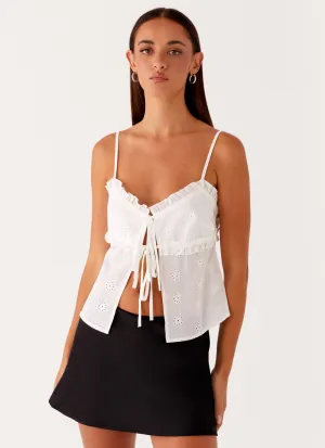 Amberly Top - White