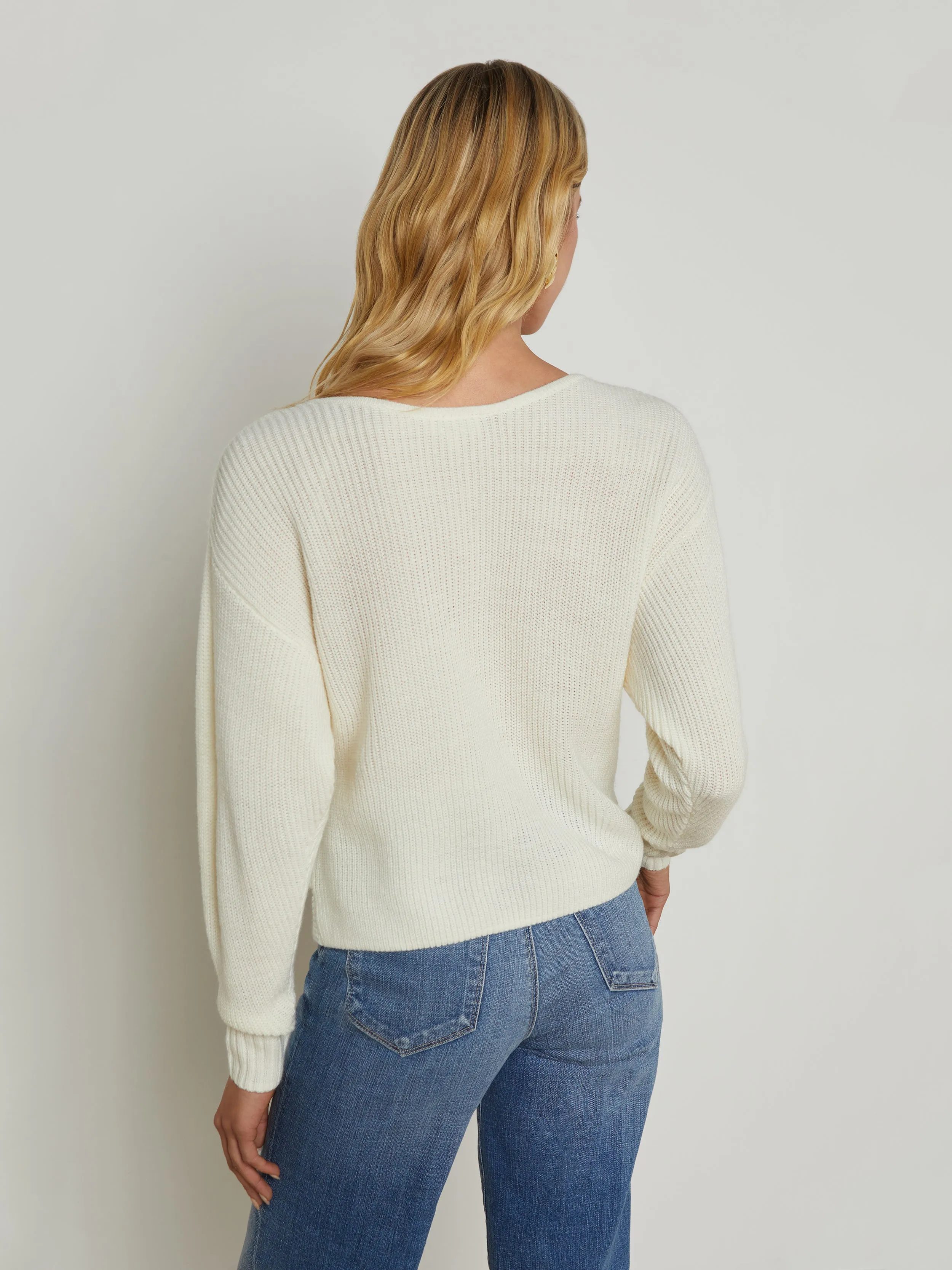 Antonella Crossover Sweater