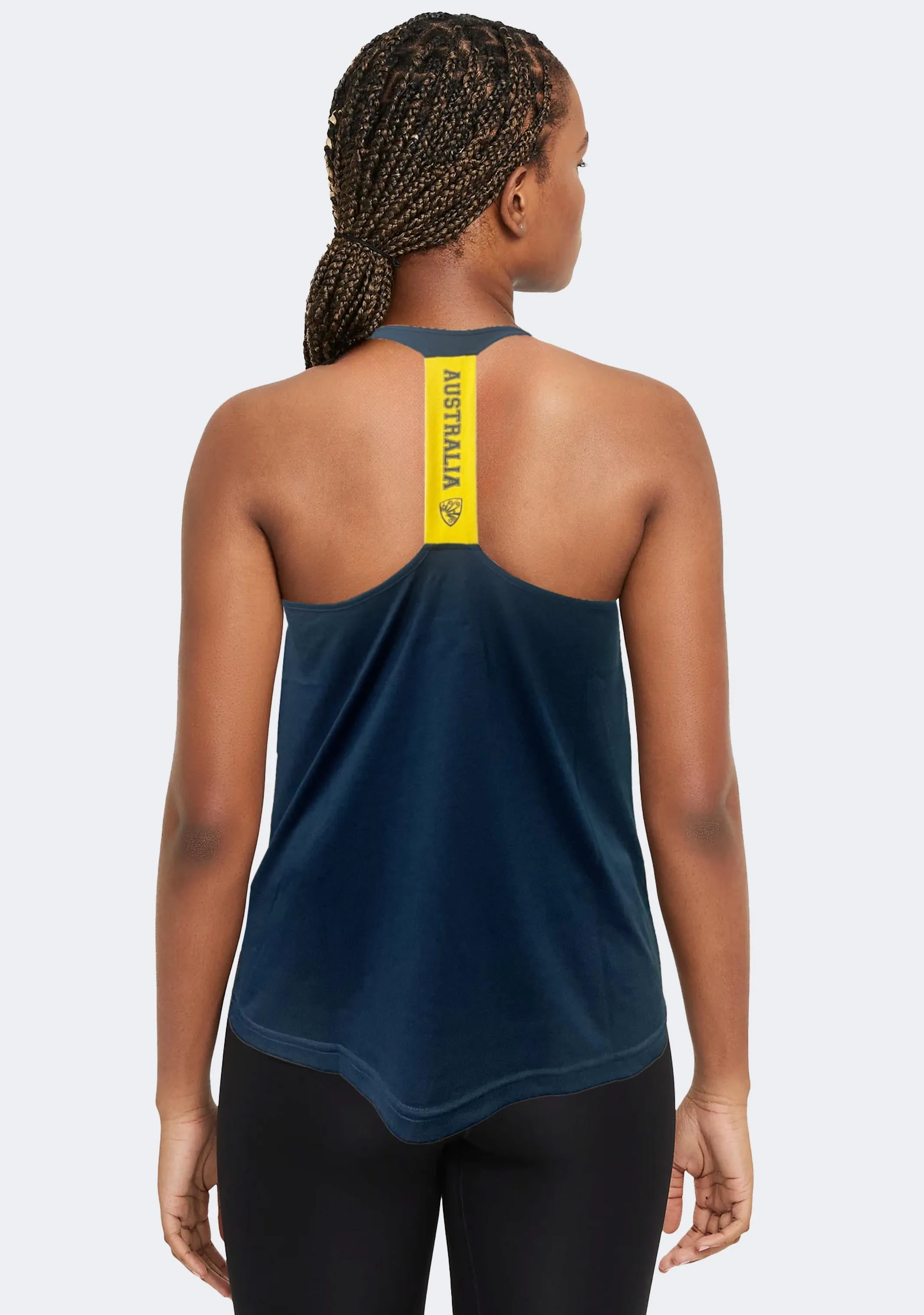 Asics Women's Cricket Australia Supporter Lifestyle Singlet
