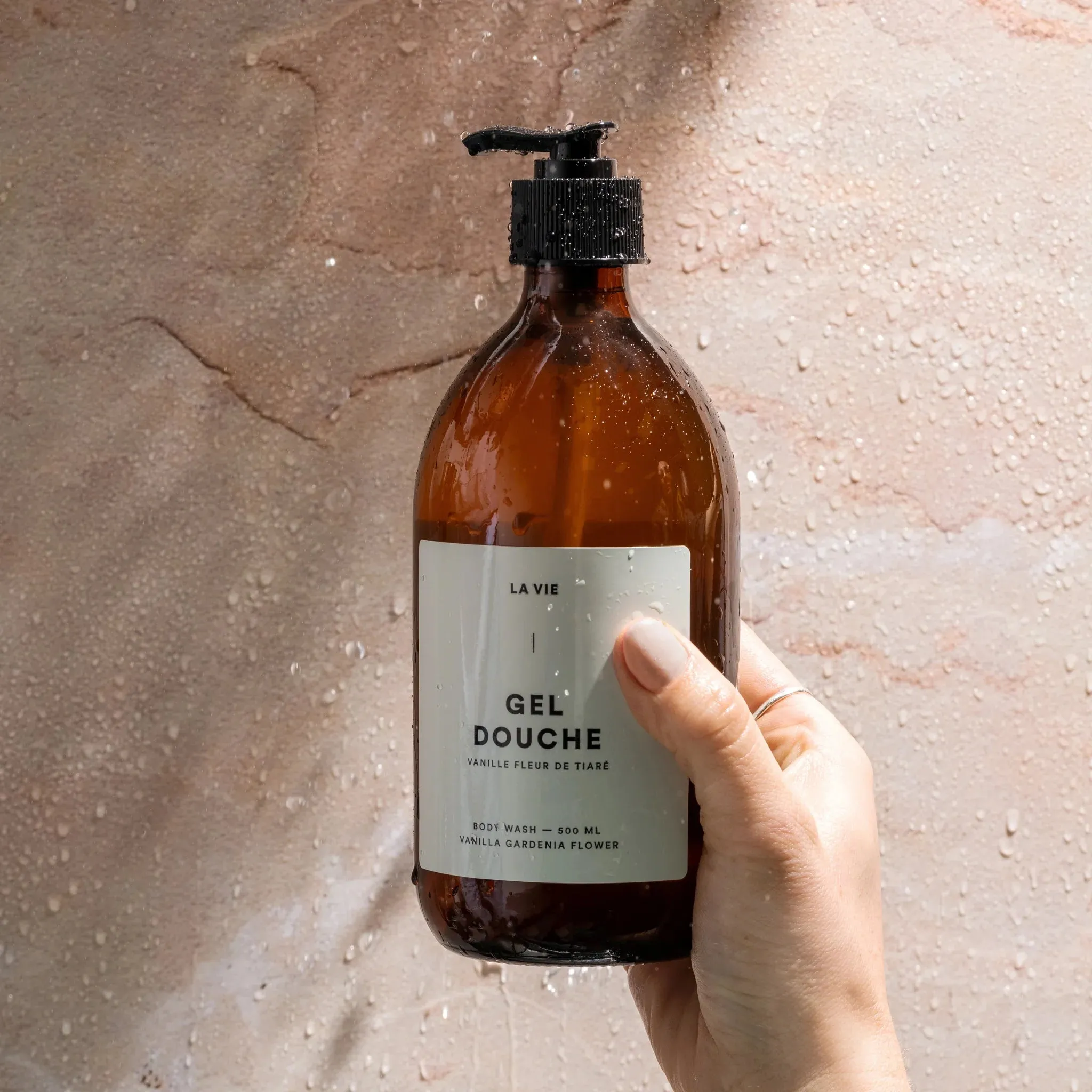 ATELIER LA VIE APOTHICAIRE - GEL DOUCHE - VANILLE & TIARÉ