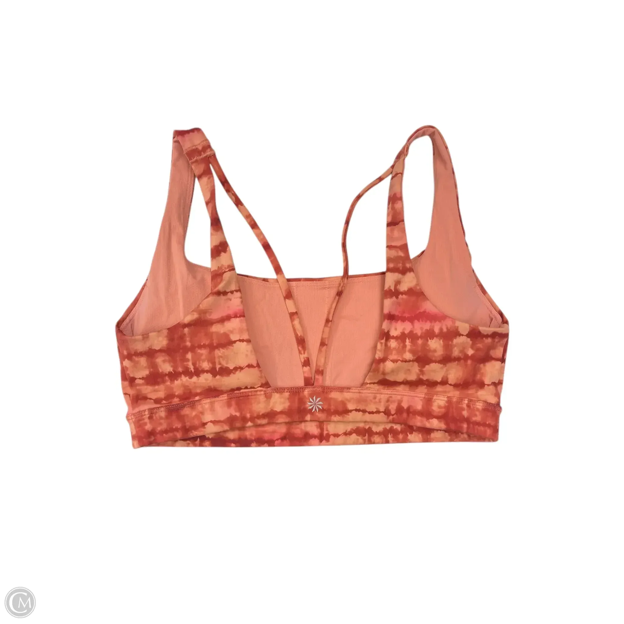 Athletic Bra By Athleta In Orange, Size: M