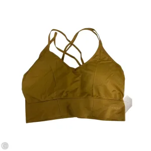 Athletic Bra By Danskin In Yellow, Size: Xl