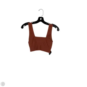 Athletic Bra By Free People In Orange, Size: Xs