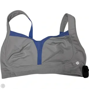 Athletic Bra By Lululemon In Blue, Size: M