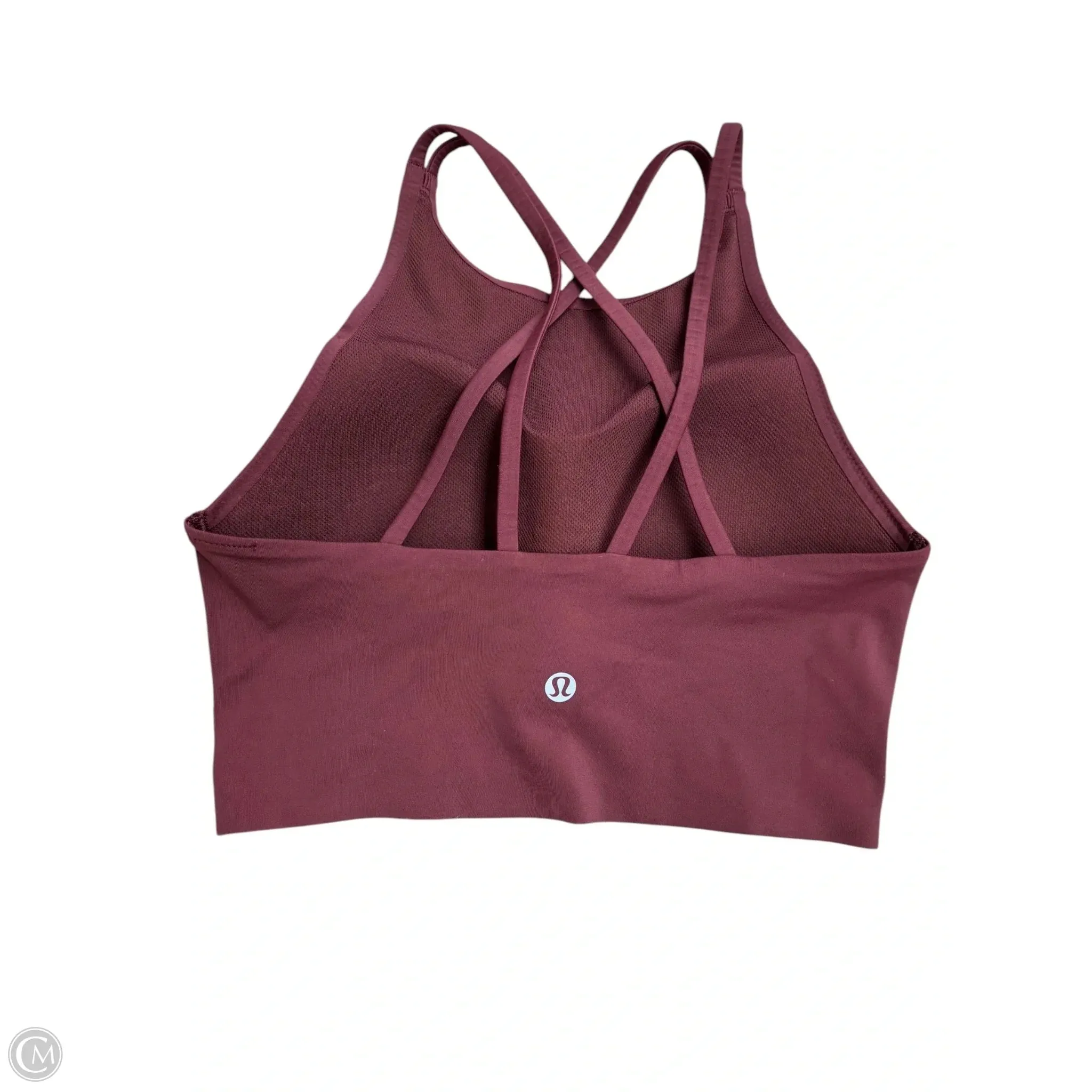 Athletic Bra By Lululemon In Maroon