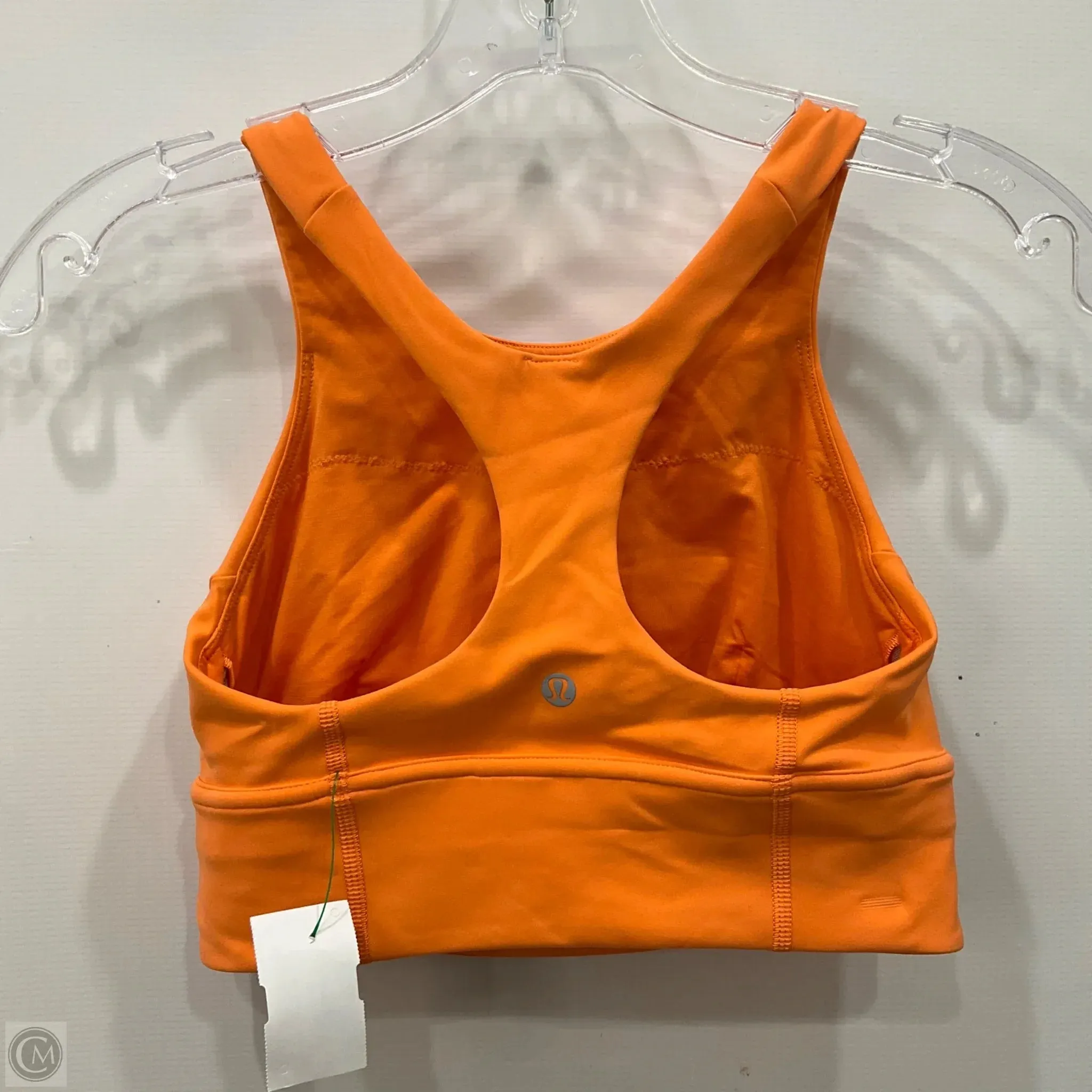 Athletic Bra By Lululemon In Orange, Size: 6