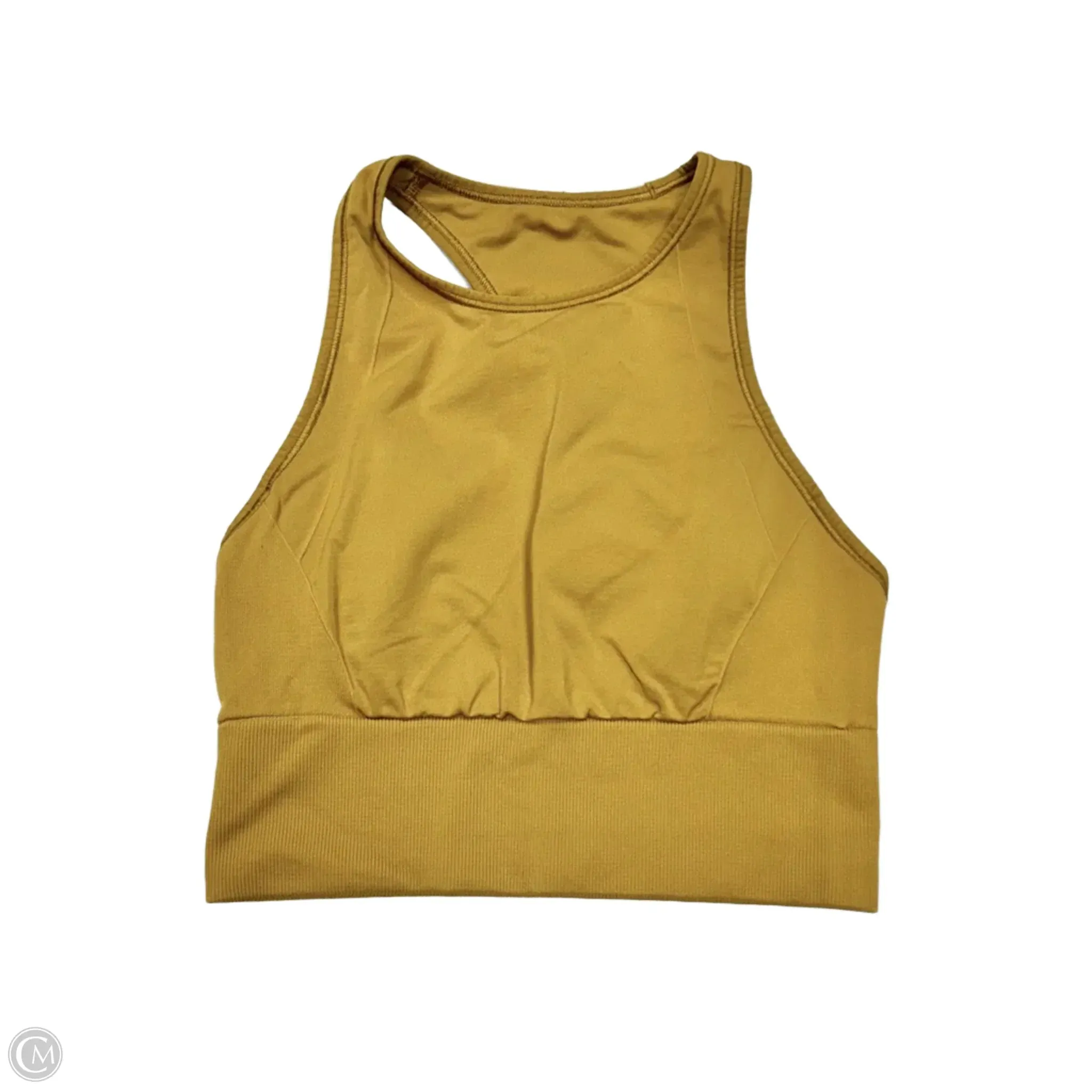 Athletic Bra By Lululemon In Yellow, Size: S