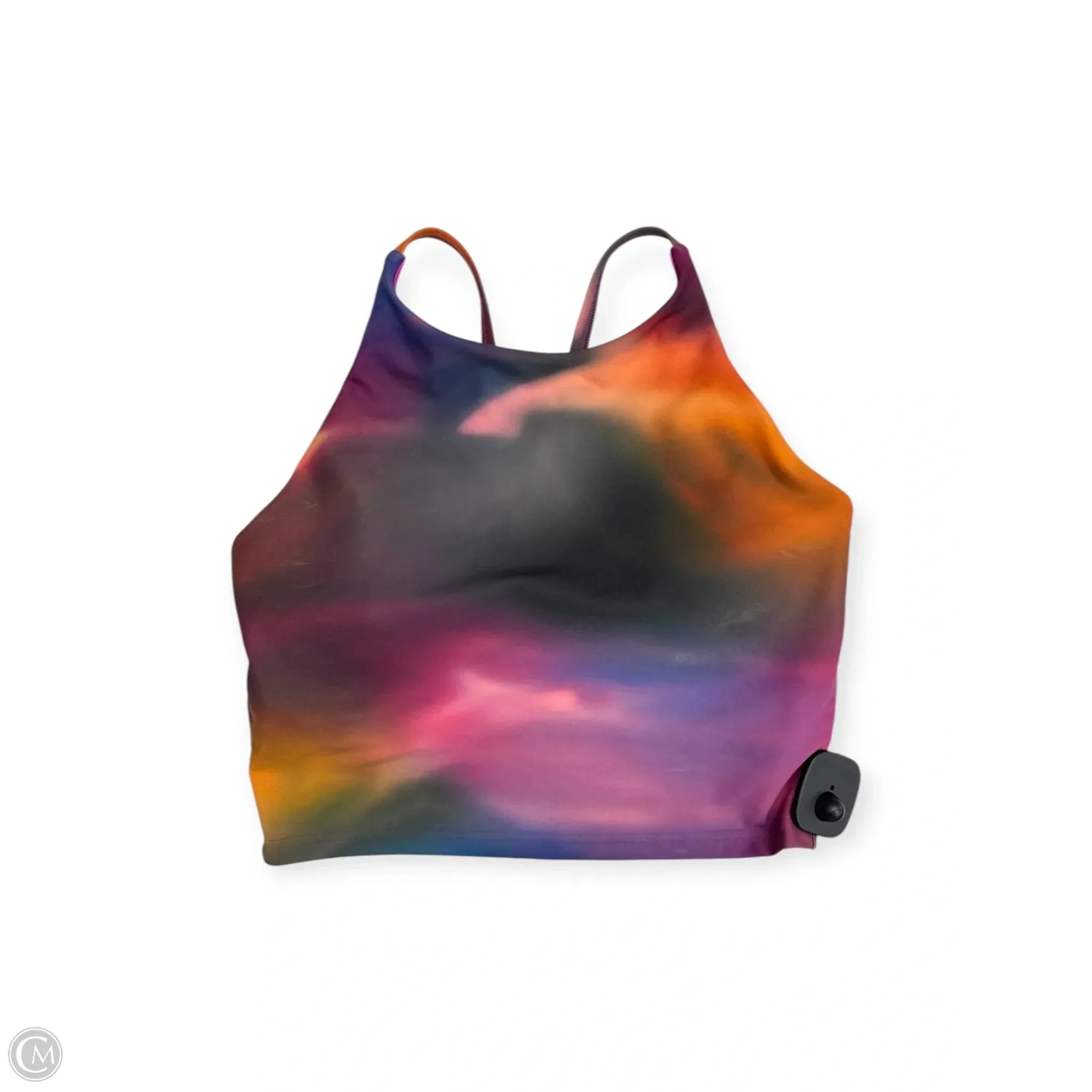 Athletic Bra By Old Navy In Rainbow Print, Size: M