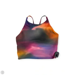 Athletic Bra By Old Navy In Rainbow Print, Size: M