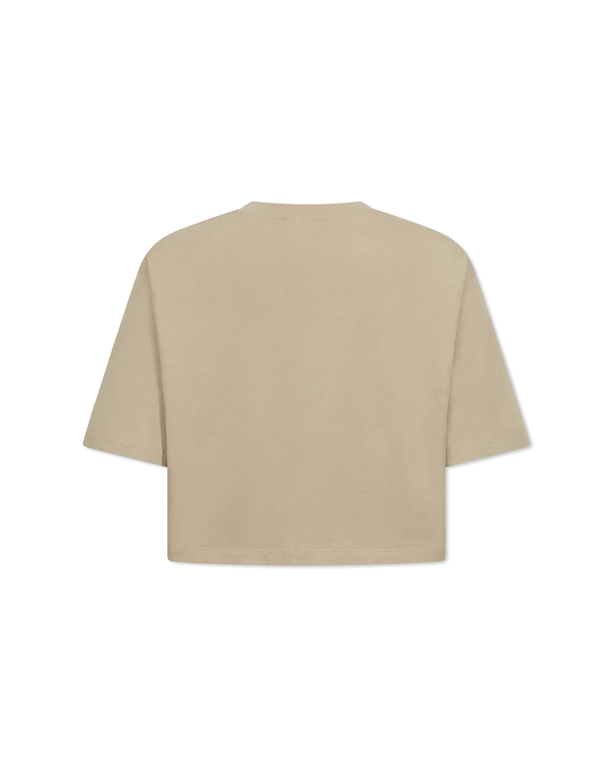 Balmain Paris Print Cropped T-Shirt