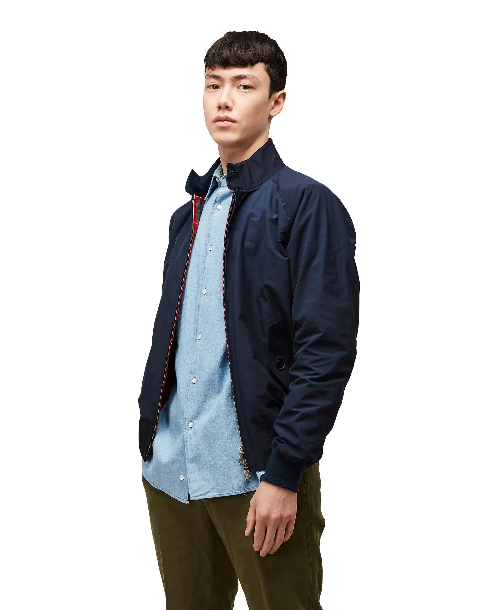 Baracuta G9 Classic Harrington Jacket - Navy