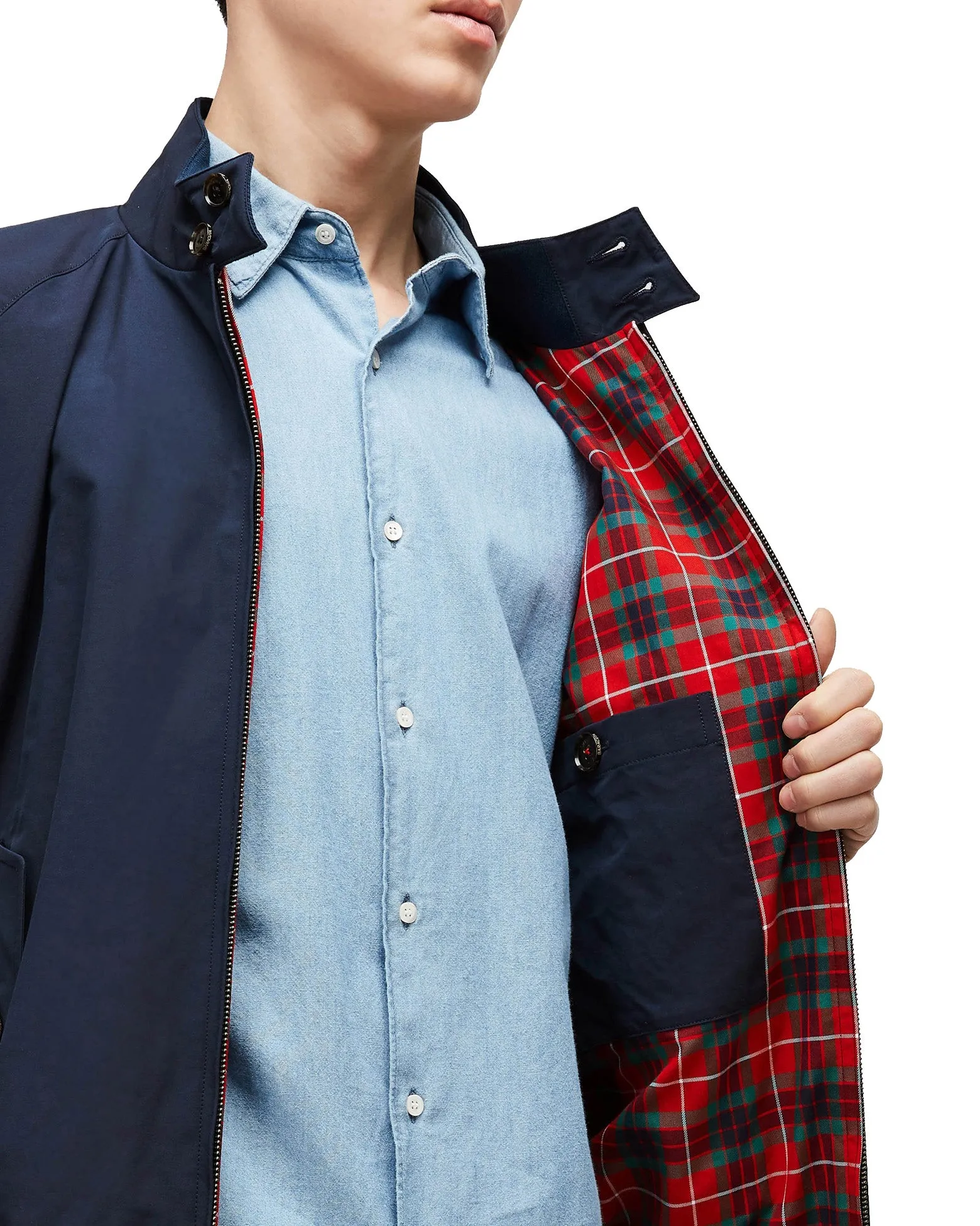 Baracuta G9 Classic Harrington Jacket - Navy