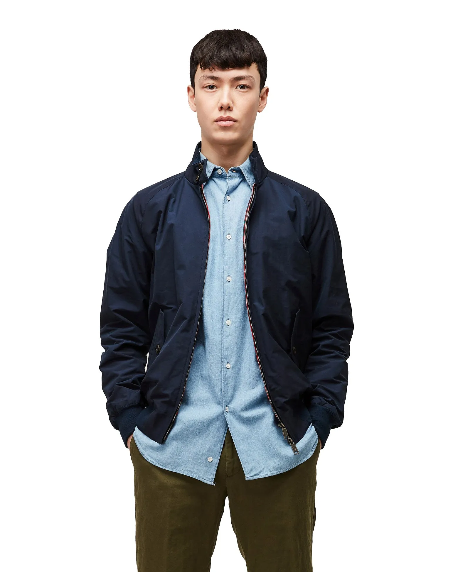 Baracuta G9 Classic Harrington Jacket - Navy