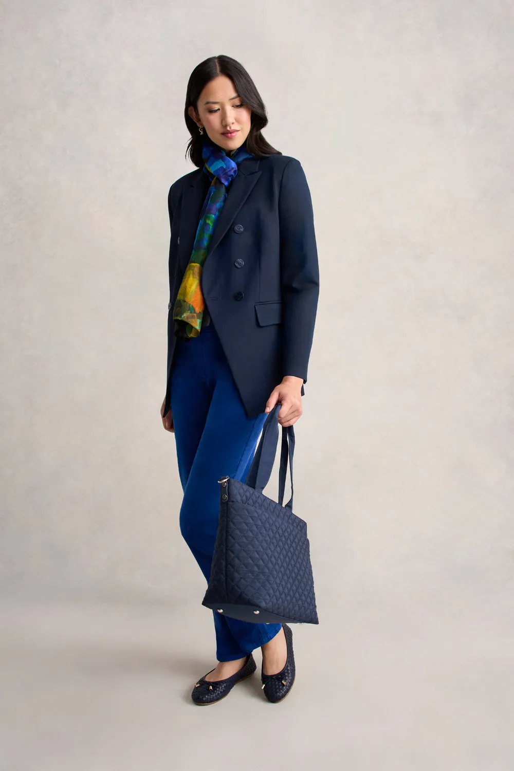 Bengajean® Velvet Straight Leg - Prussian Blue
