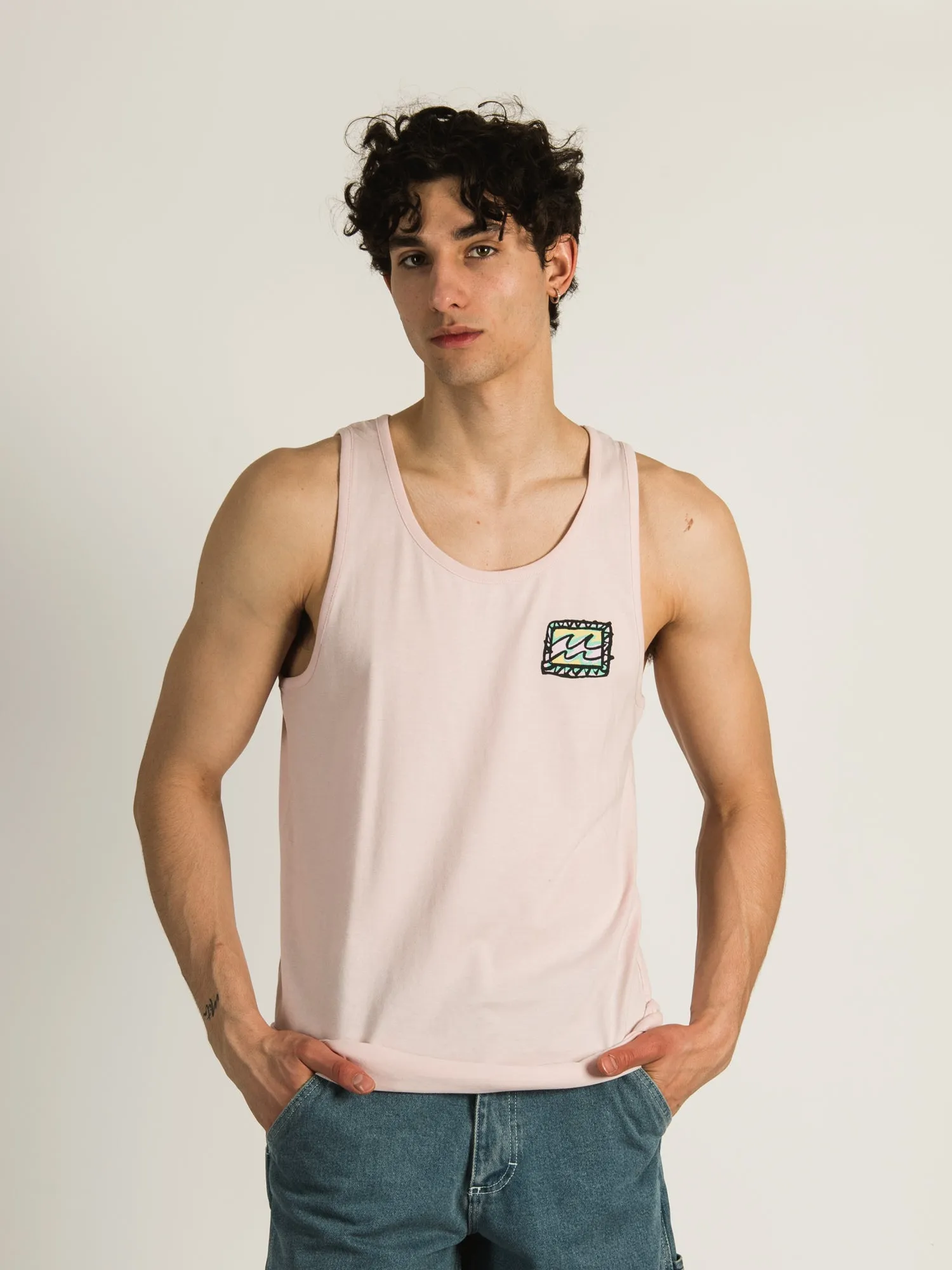 BILLABONG CRAYON WAVE TANK TOP