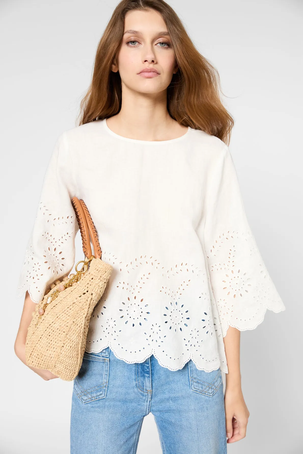 Blouse Umeika Dbca3b091 Ecru