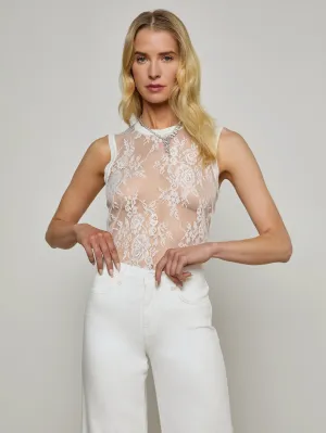 Brax Floral Lace Tank
