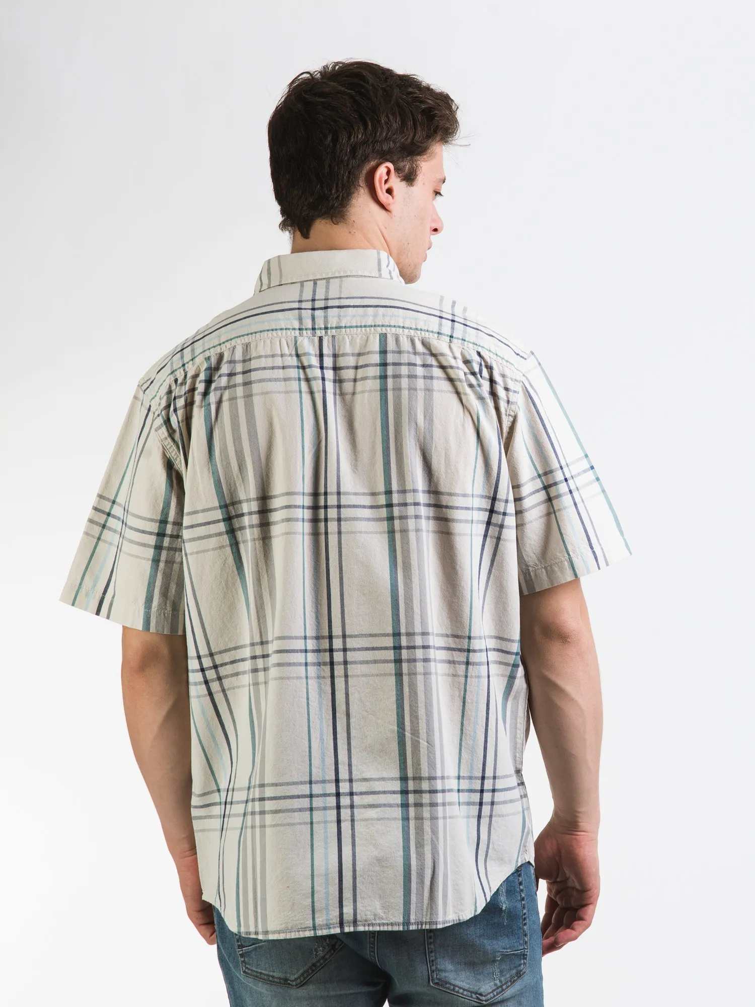 CARHARTT MIDWEIGHT SHORT SLEEVE PLAID - CLEARANCE