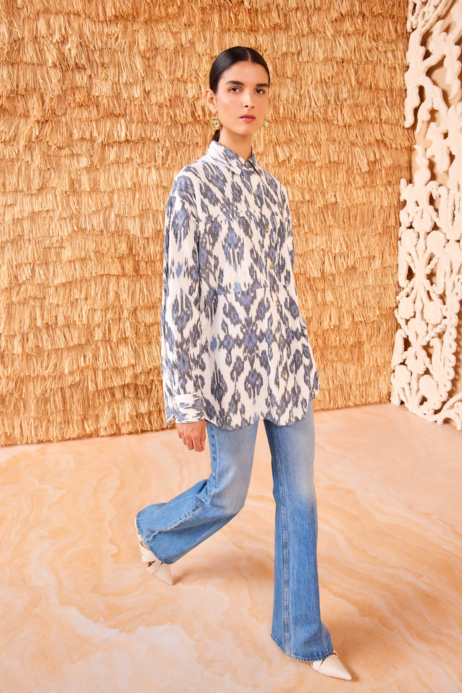 Cassia Tunic - Celeste