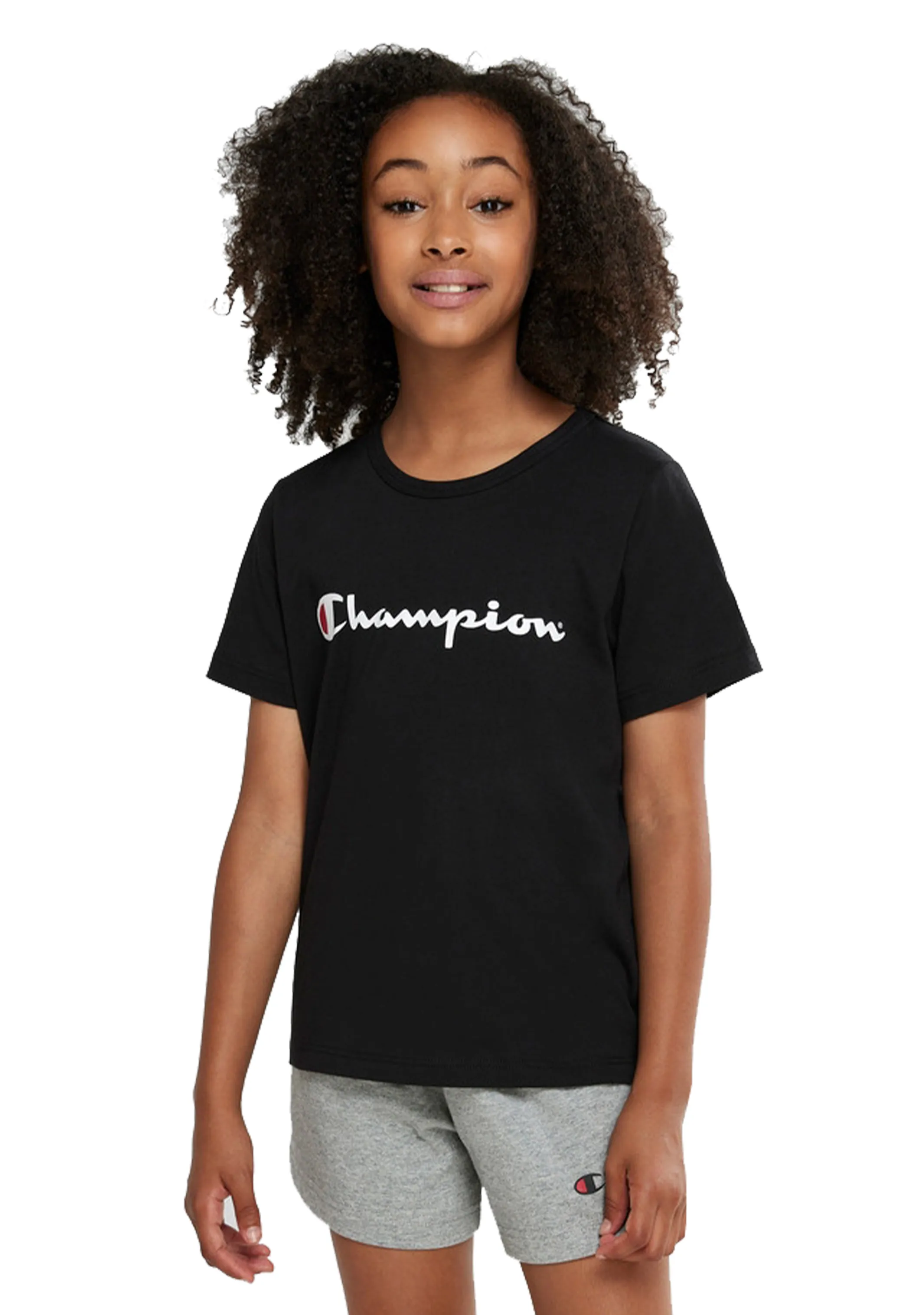 Champion Junior Script Short Sleeve Tee