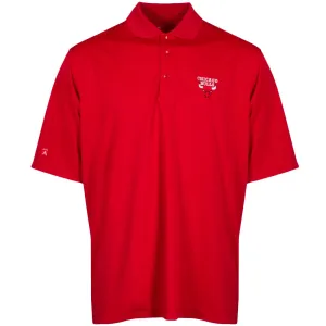 Chicago Bulls Men's Red Exceed Polo