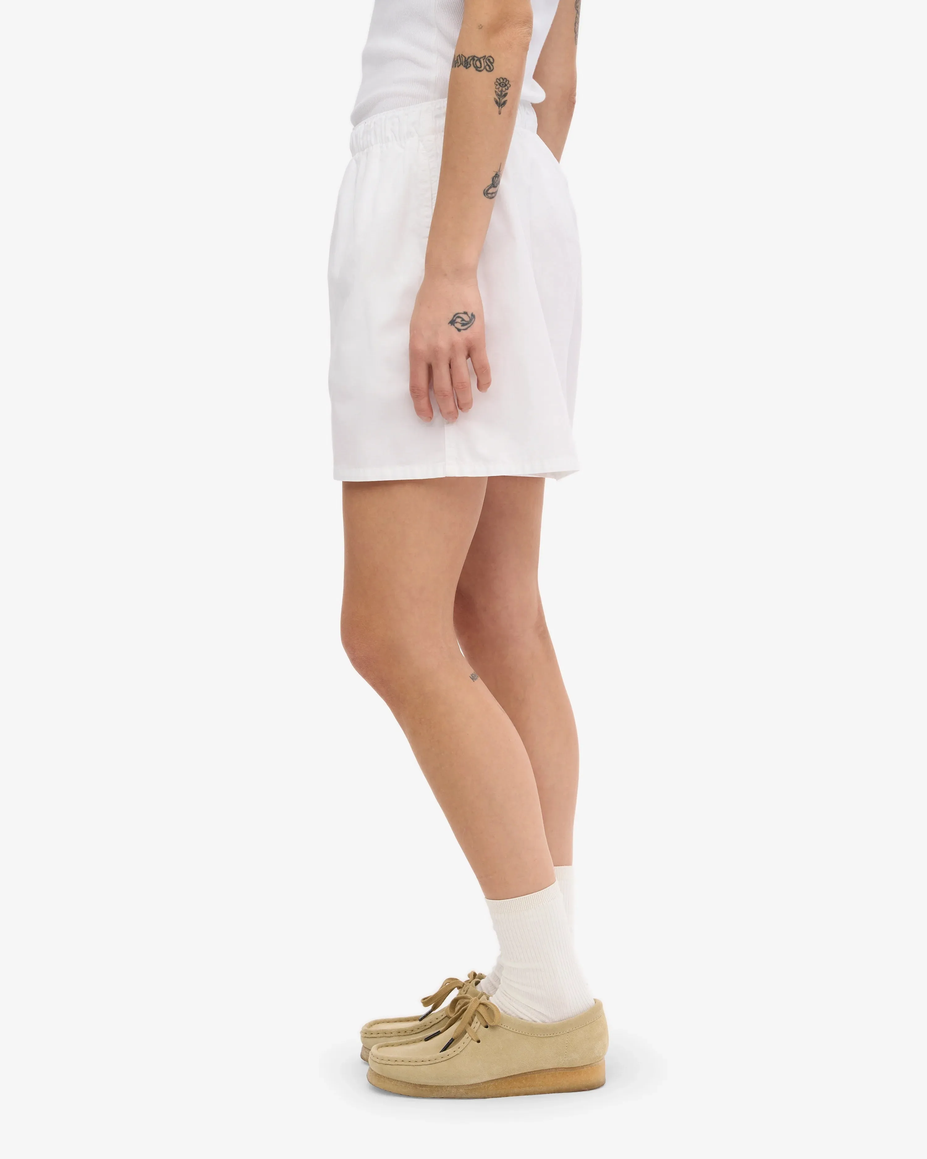 COLORFUL STANDARD - SHORT TWILL - BLANC OPTIQUE