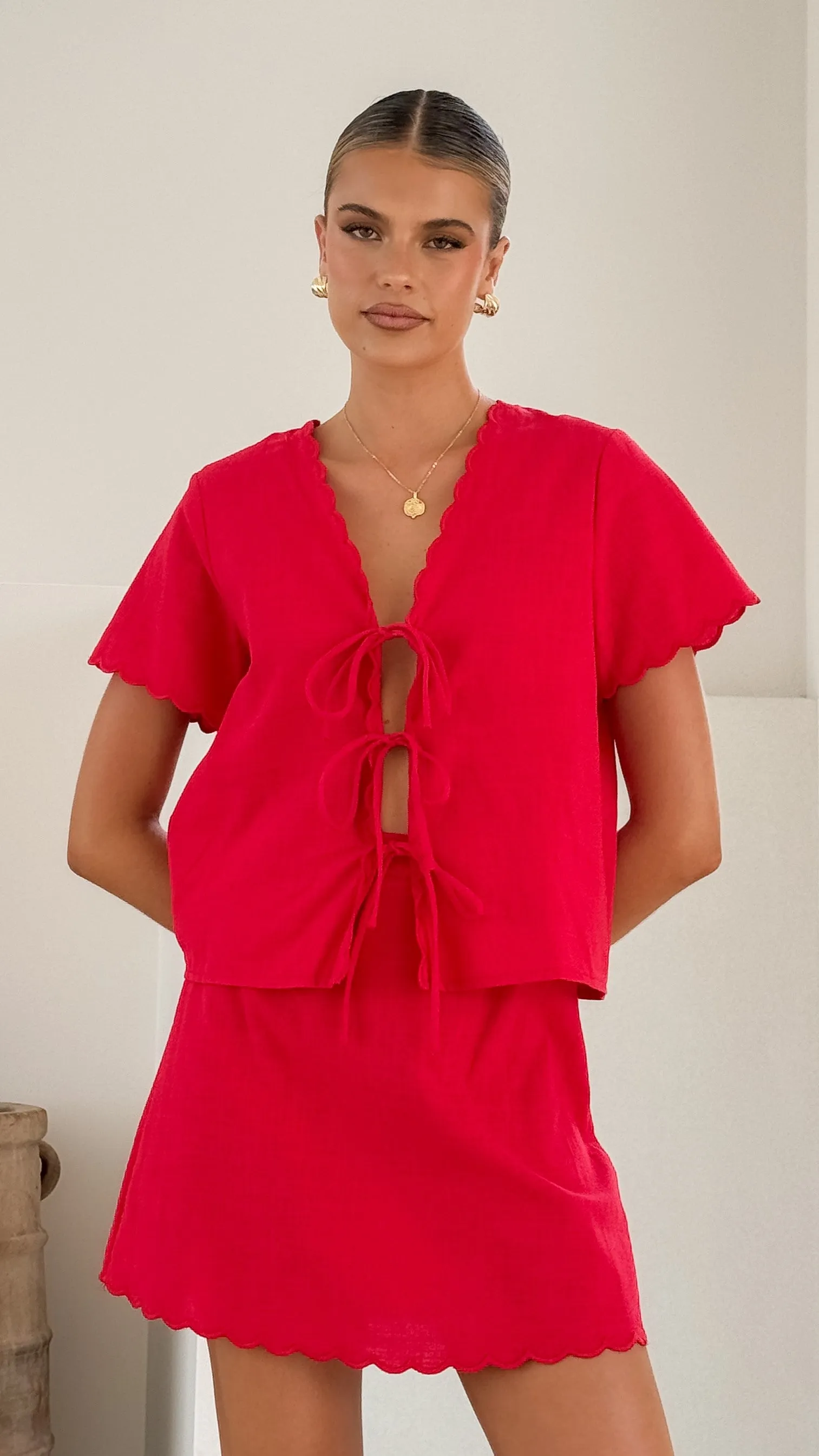 Colton Top - Red