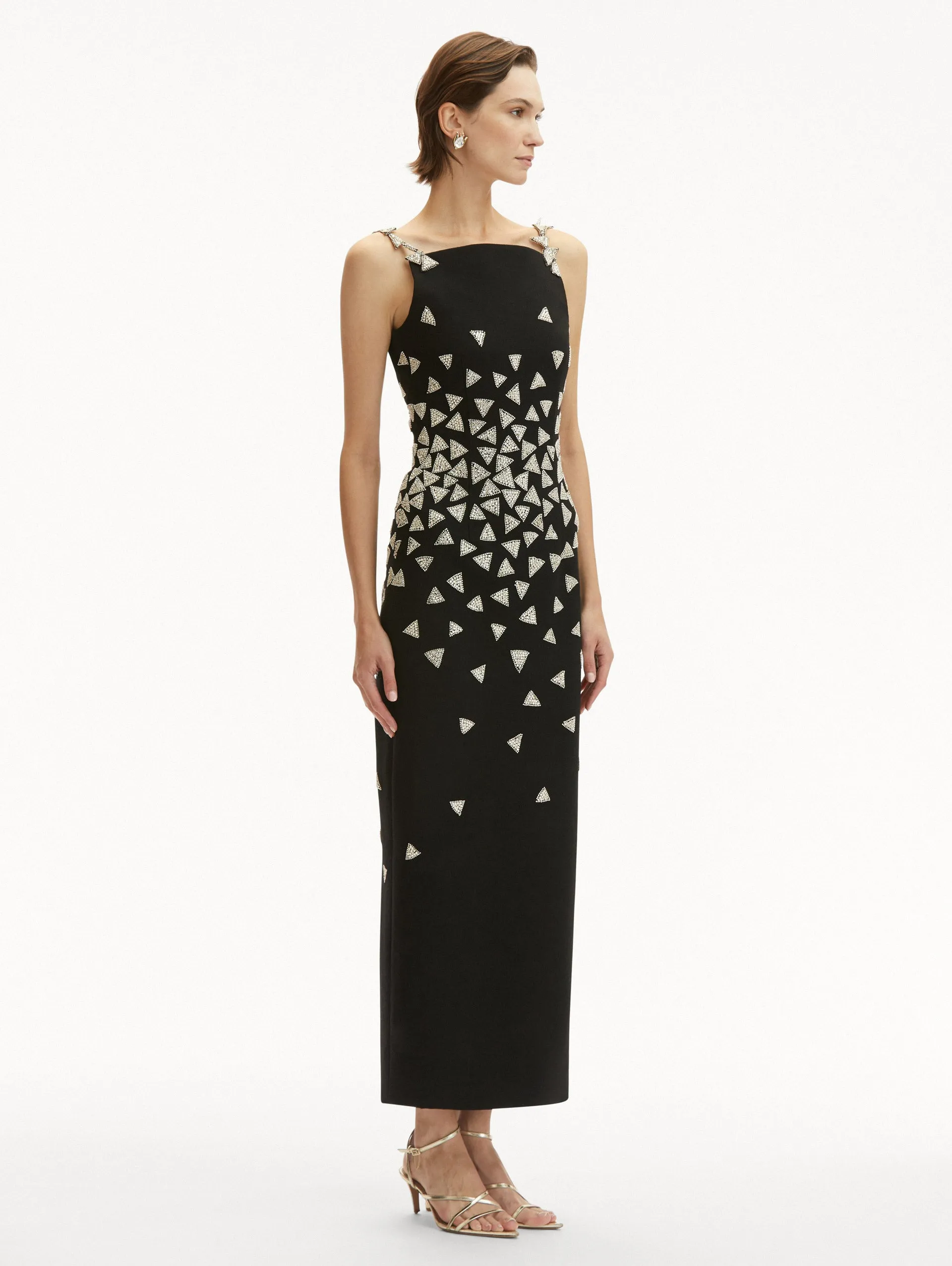Crystal Triangle Cocktail Dress