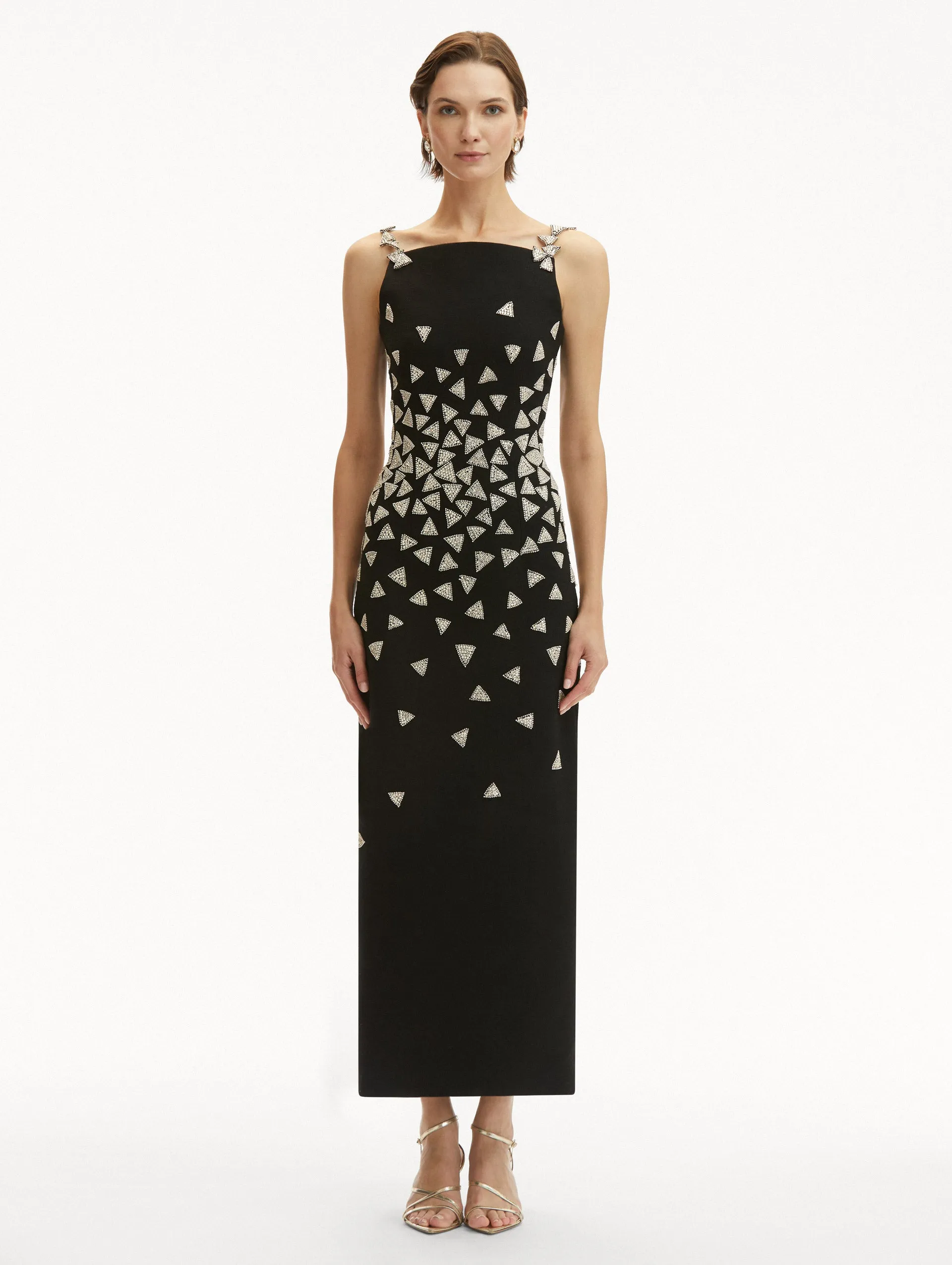 Crystal Triangle Cocktail Dress