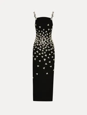 Crystal Triangle Cocktail Dress