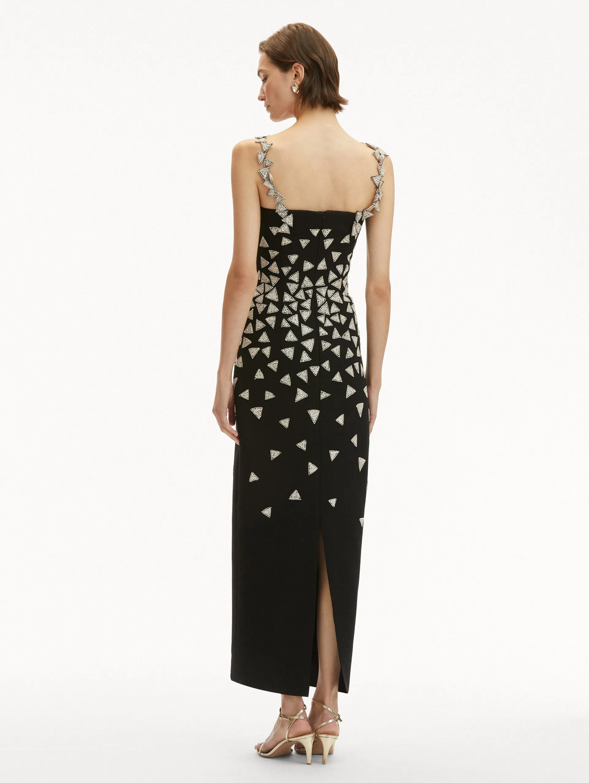 Crystal Triangle Cocktail Dress