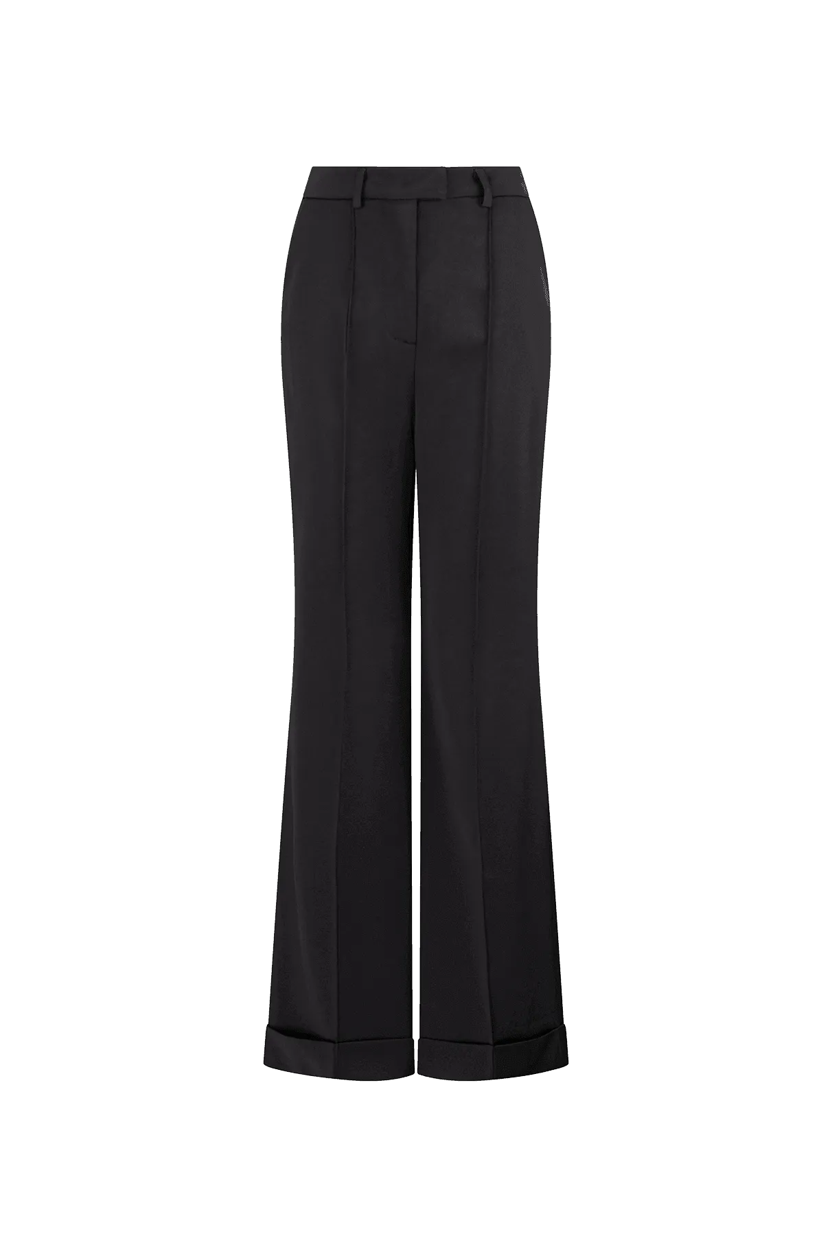 CURAAE Hazel Fit Flare Trouser In Black