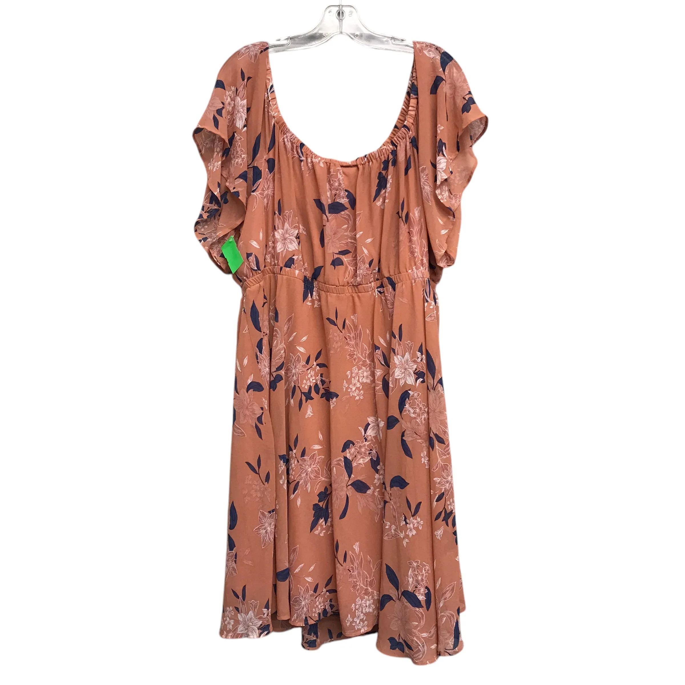 Dress Casual Midi By Torrid In Peach, Size:3