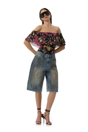 Ebba Bodysuit - Dusted Floral