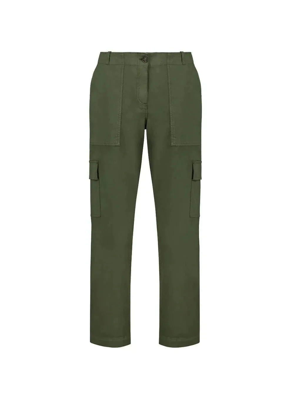Edith Organic Cotton Cargos | Khaki
