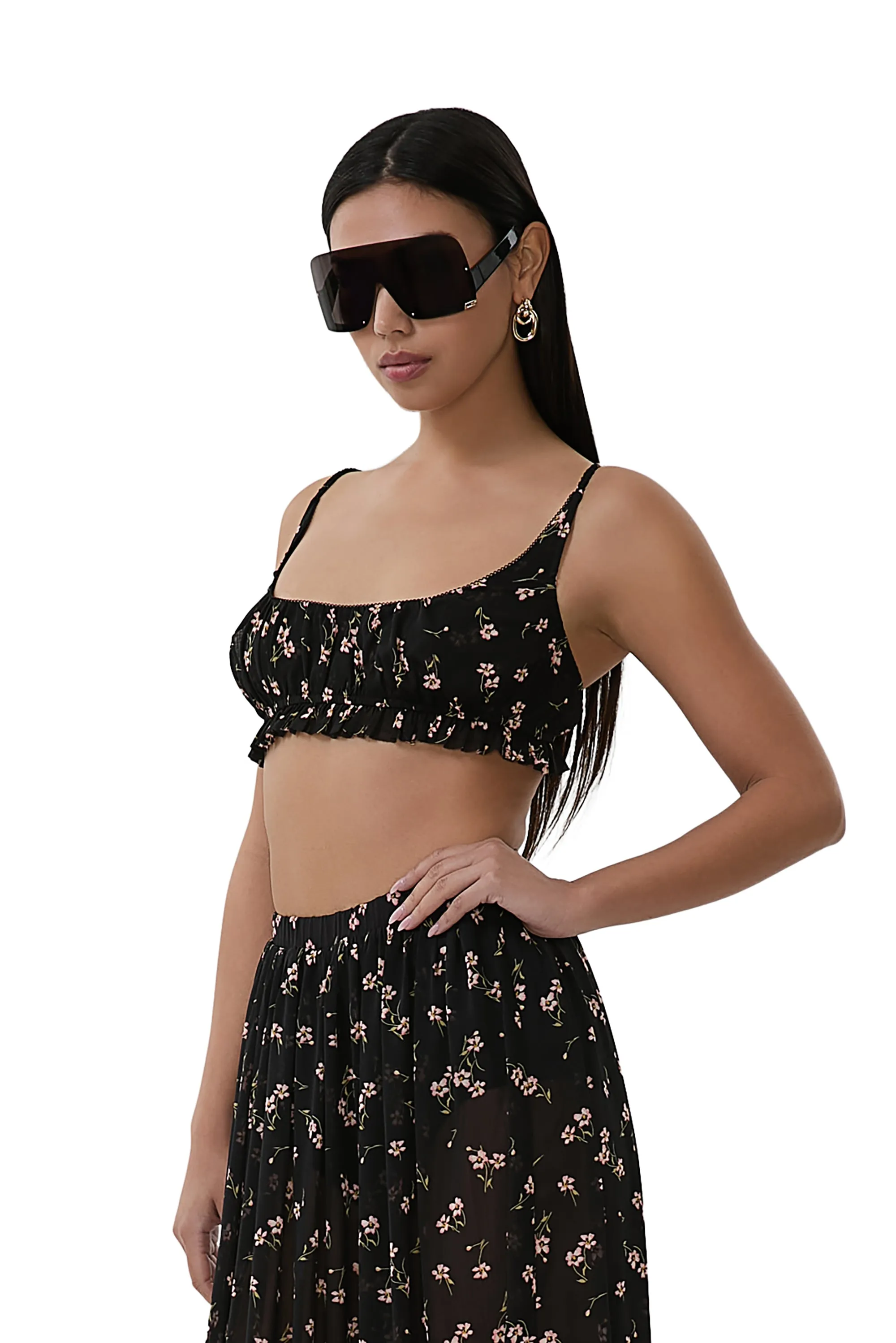 Elke Top - Delicate Ditsy