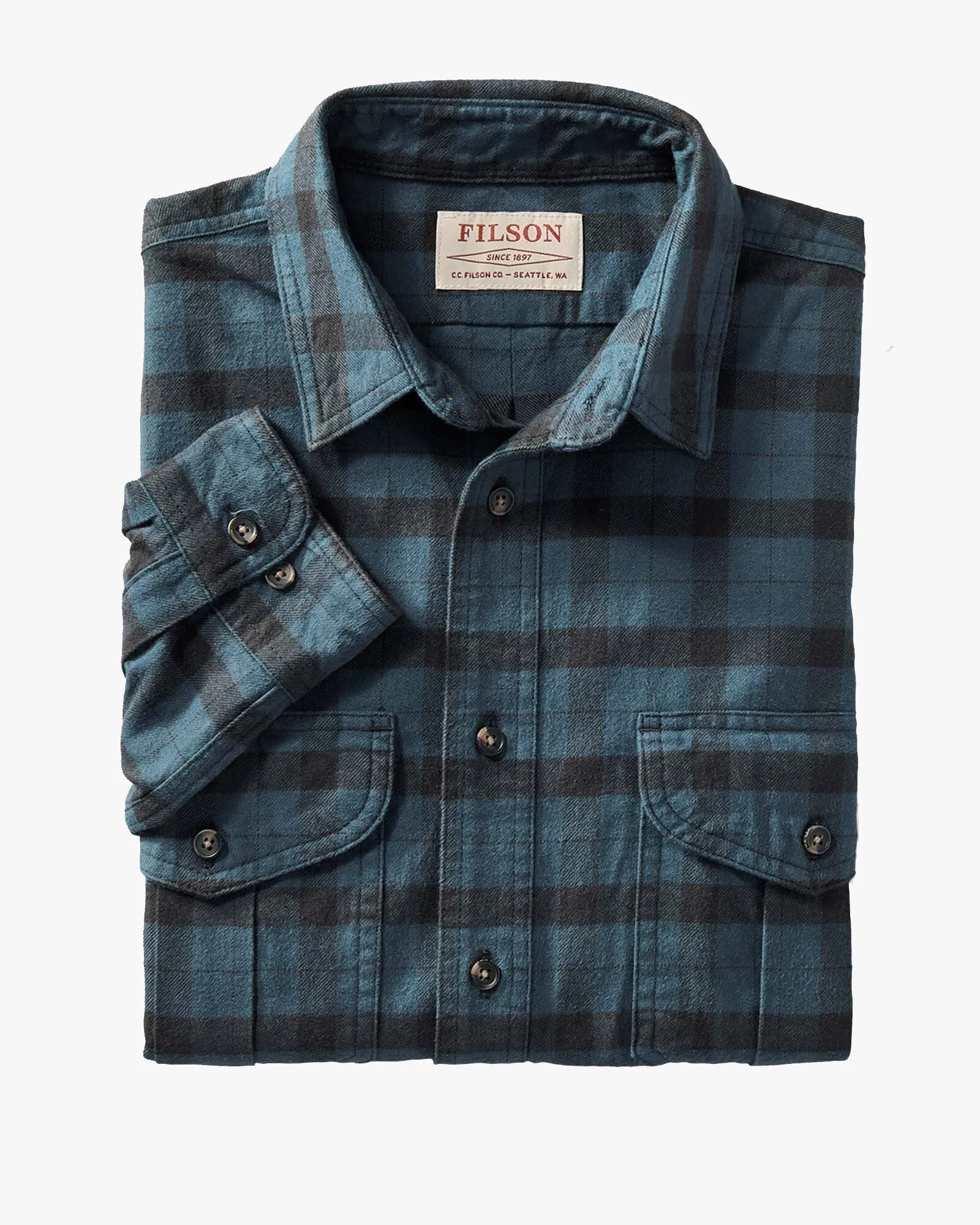 Filson Alaskan Guide Shirt - Midnight Black