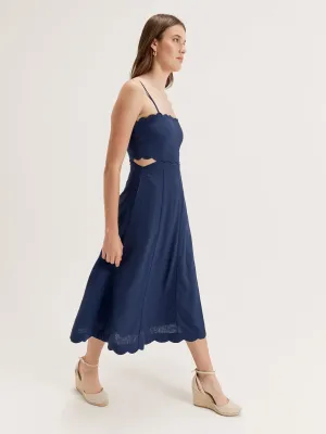 Gigi Scalloped Dress