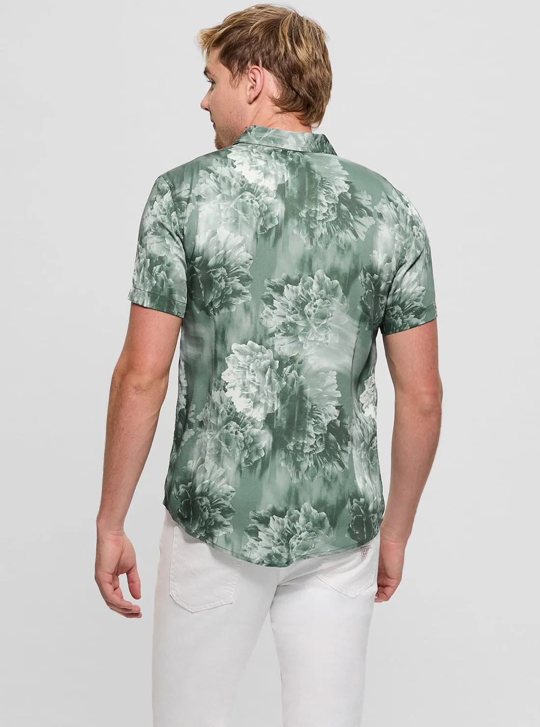 Green Wayco Floral Shirt