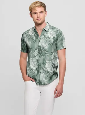 Green Wayco Floral Shirt