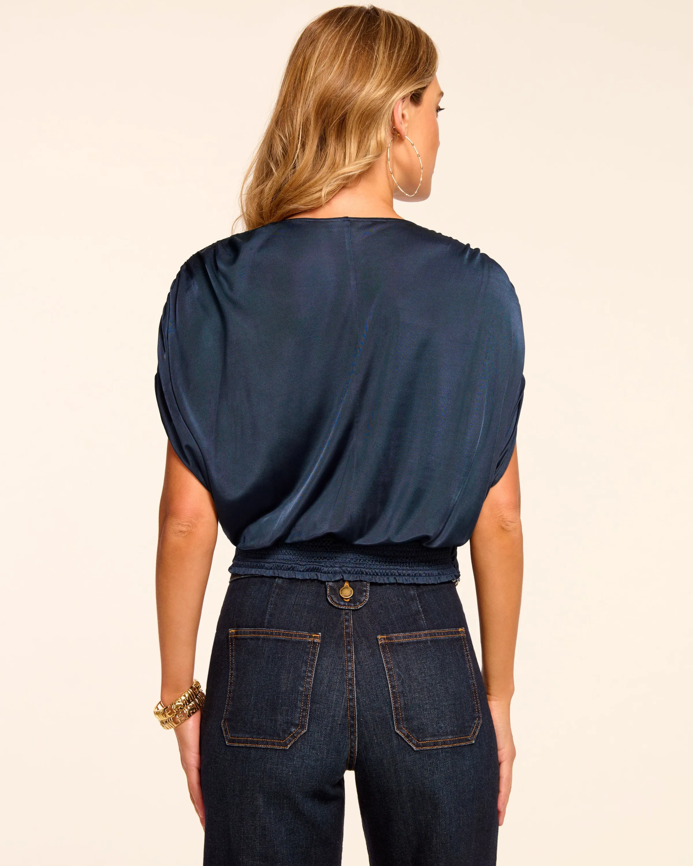 Gwen Ruched Jersey Top