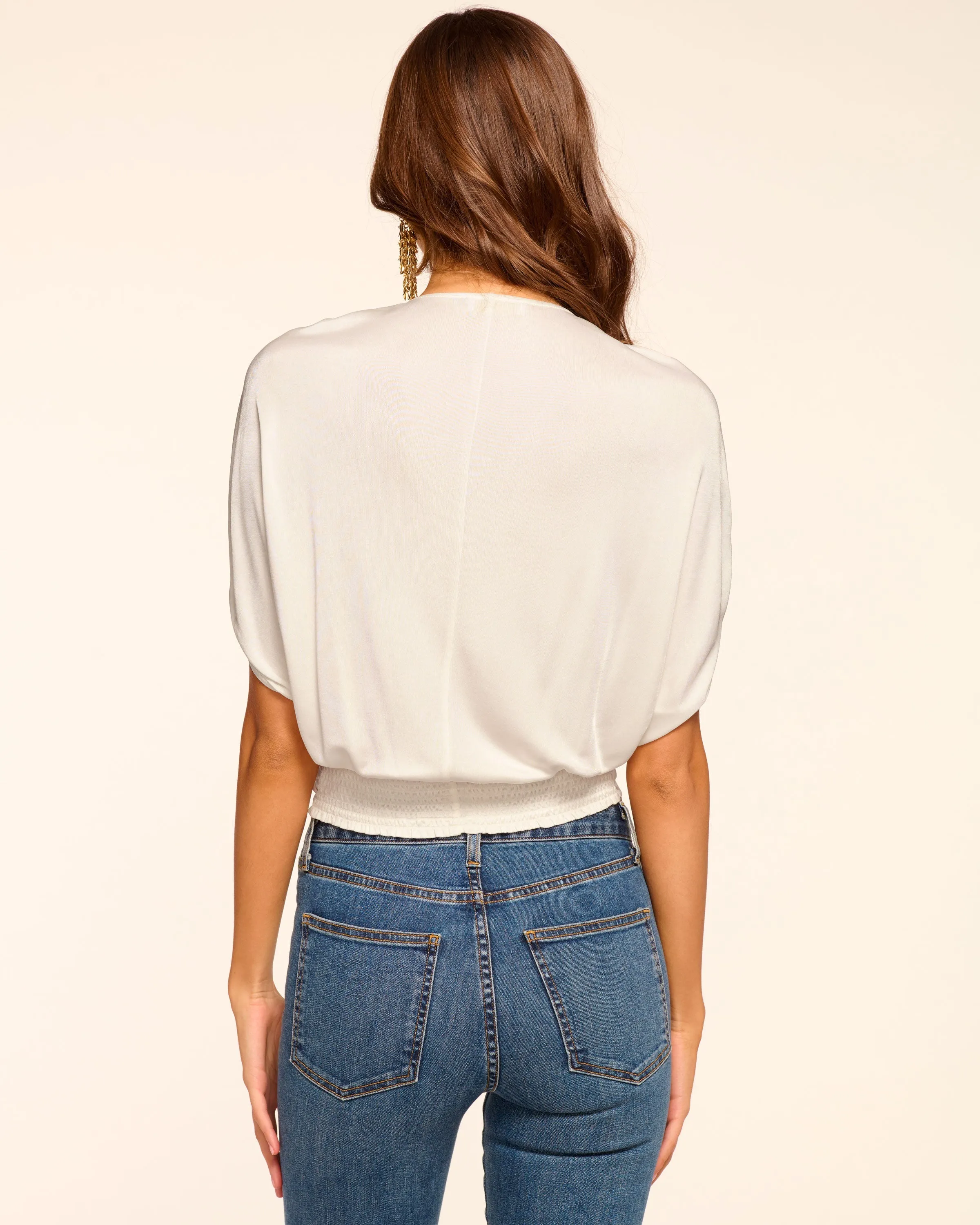 Gwen Ruched Jersey Top