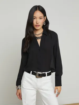 Hailie Silk Dragon Blouse