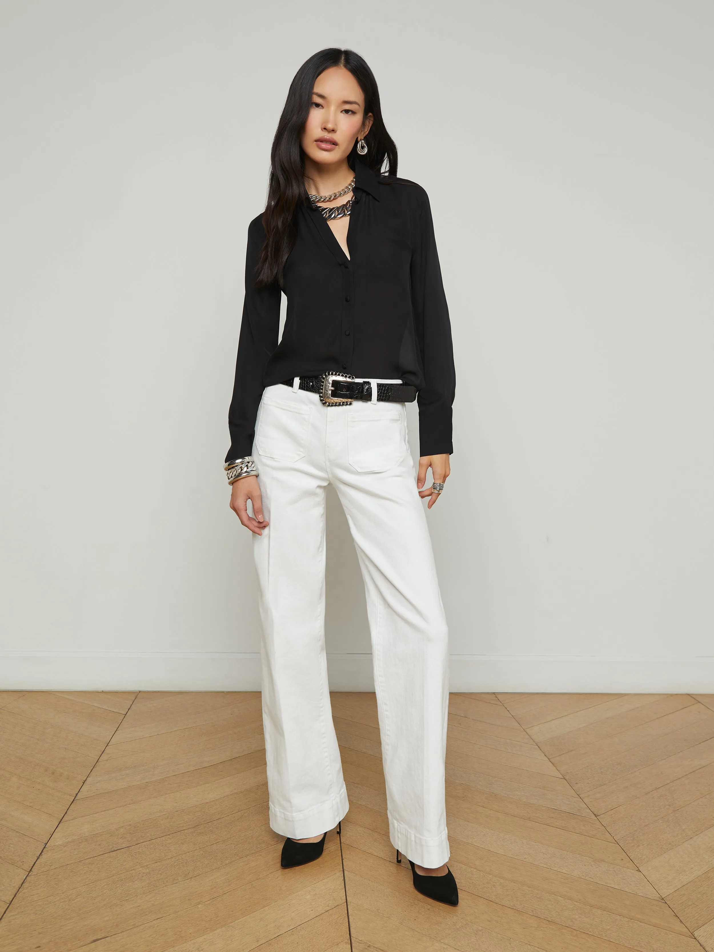 Hailie Silk Dragon Blouse
