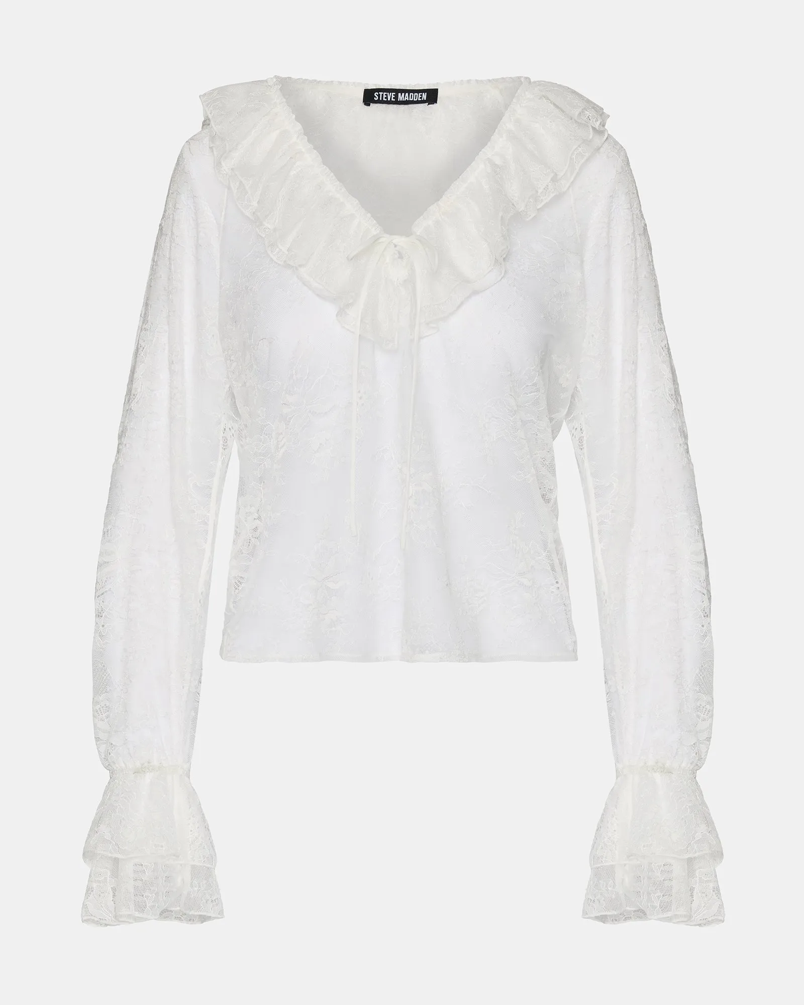 HAMPTON LACE BLOUSE WHITE