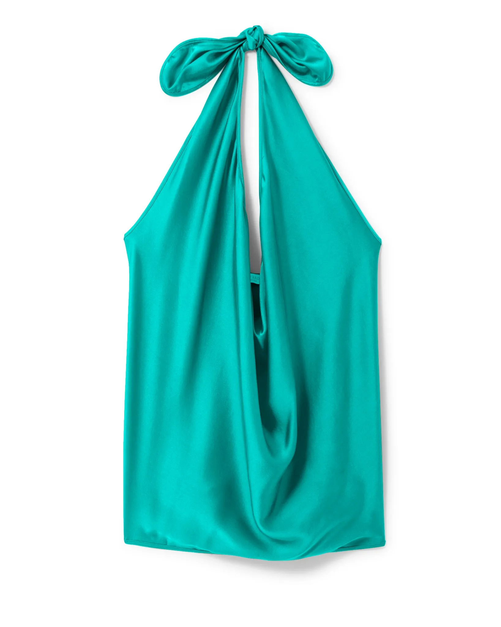 Harriet Silk Halter Tank Top