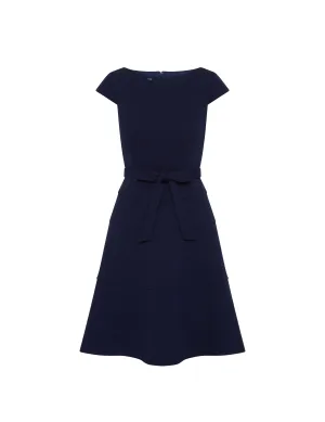 Heritage Dress With Self Belt- Sale